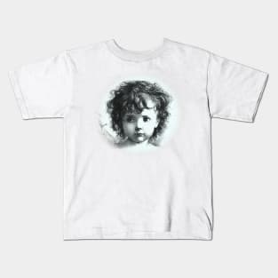 Curly Hair Child Kids T-Shirt